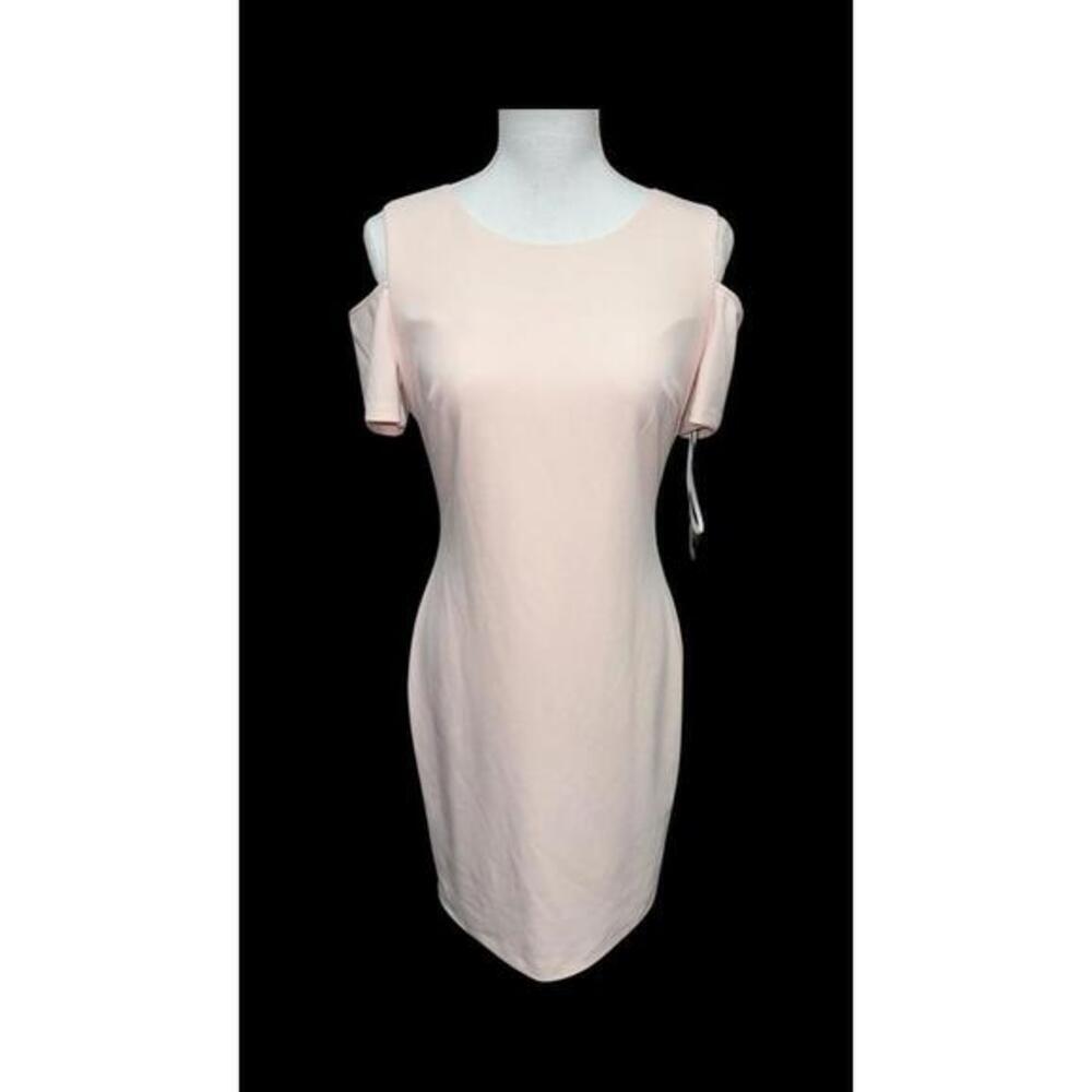 Tommy Hilfiger Women's Cold Shoulder Dress, Size 6, Brand New with tags Pink